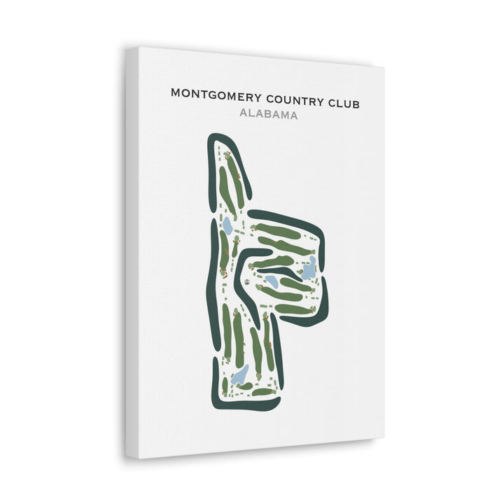 Montgomery Country Club, Alabama - Printed Golf Courses