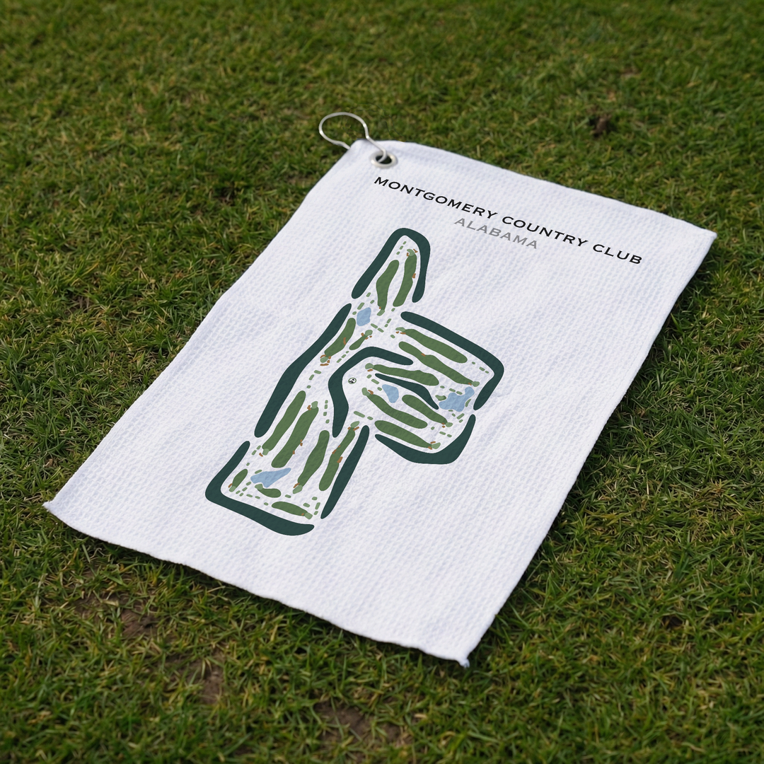 Montgomery Country Club, Alabama - Printed Golf Courses