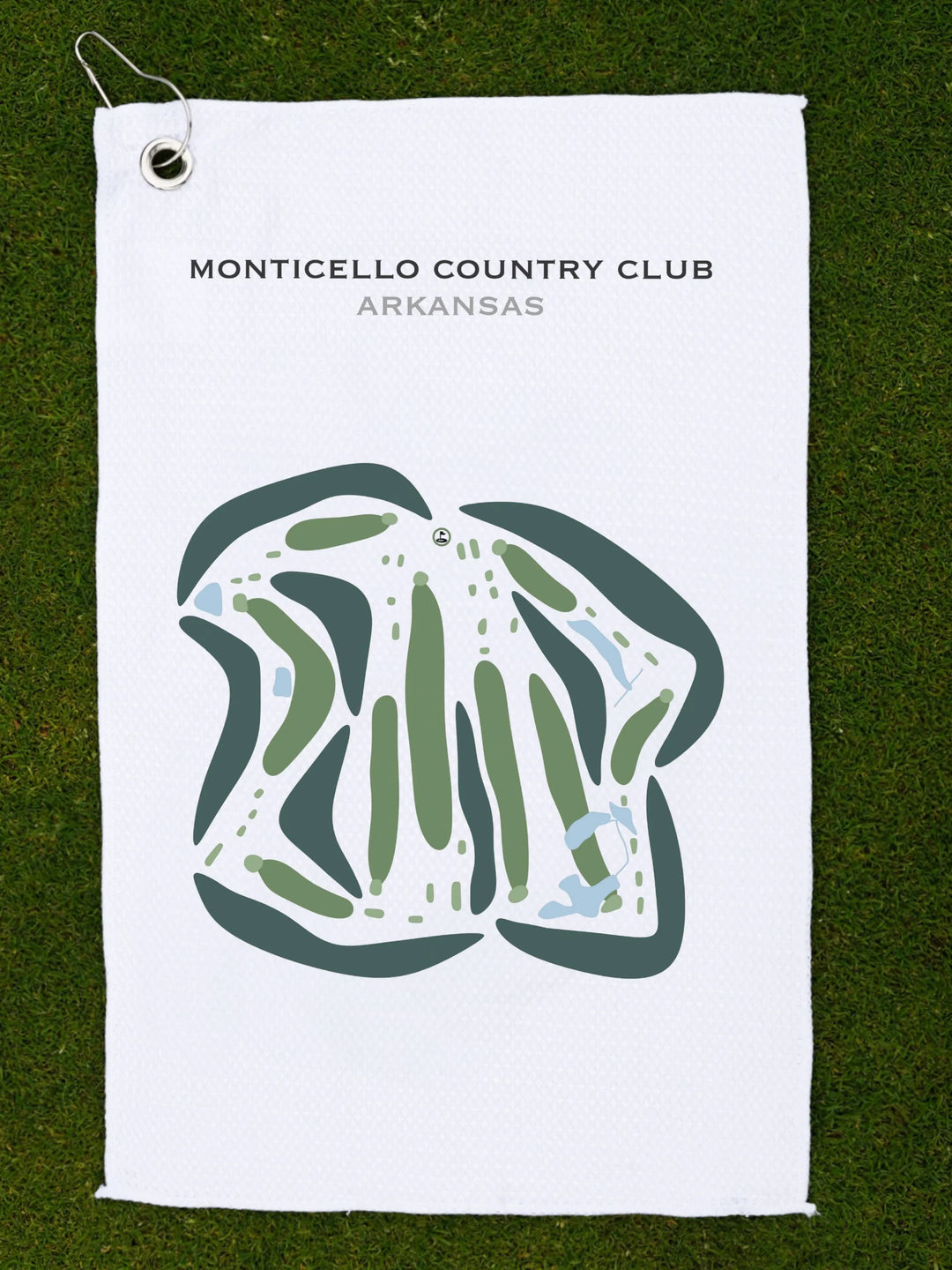Monticello Country Club, Arkansas - Printed Golf Courses