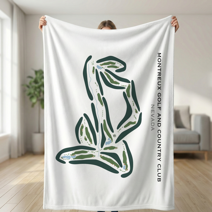 Montreux Golf & Country Club, Nevada - Printed Golf Courses