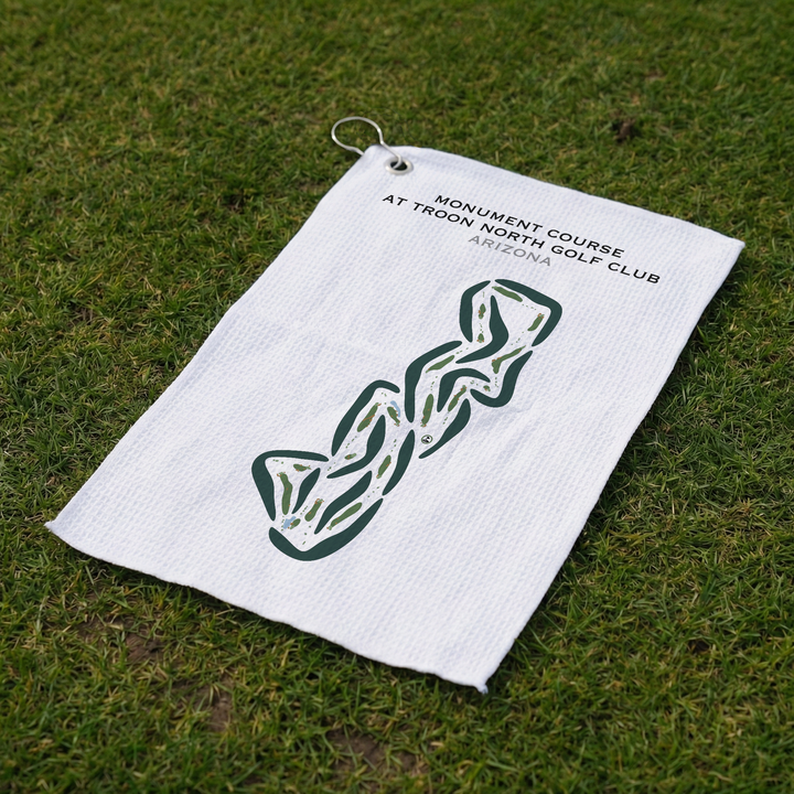 Monument Course at Troon North Golf Club, Arizona - Printed Golf Courses