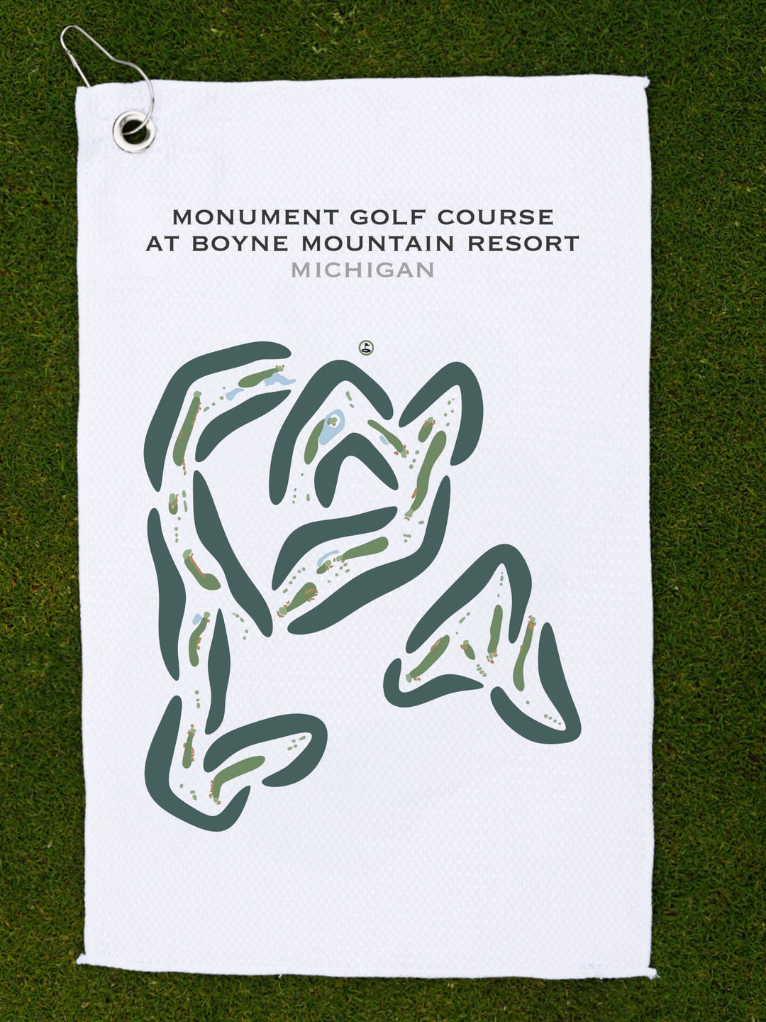 Monument Course at Vintage Club, Michigan - Printed Golf Courses