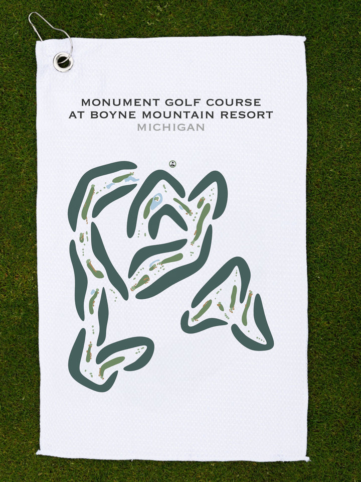 Monument Course at Vintage Club, Michigan - Printed Golf Courses