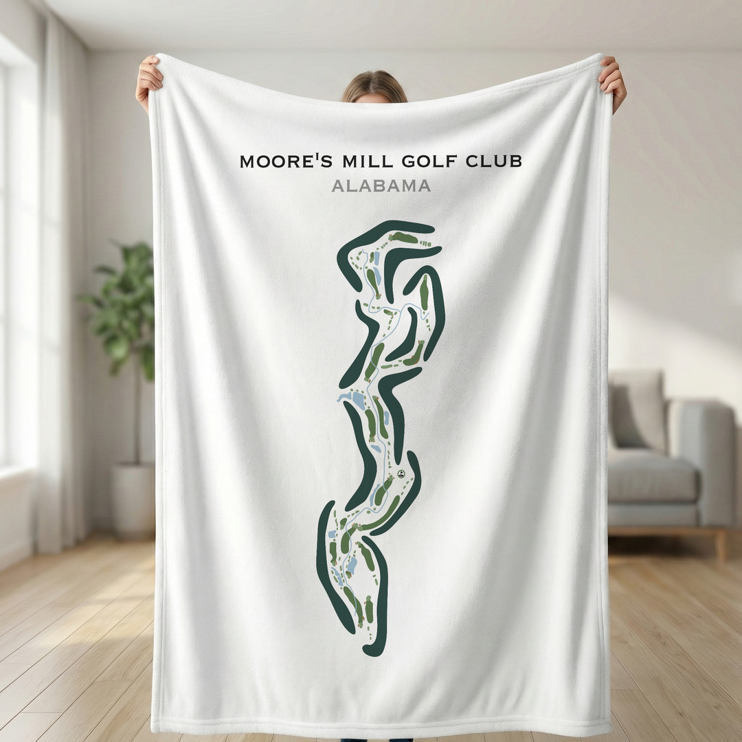 Moore's Mill Golf Club, Alabama - Printed Golf Courses
