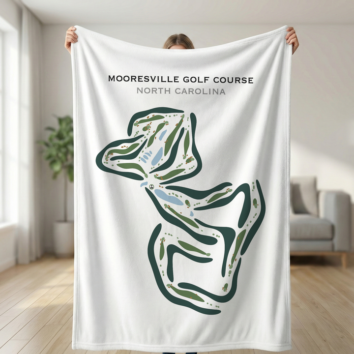 Mooresville Golf Course, North Carolina - Printed Golf Courses