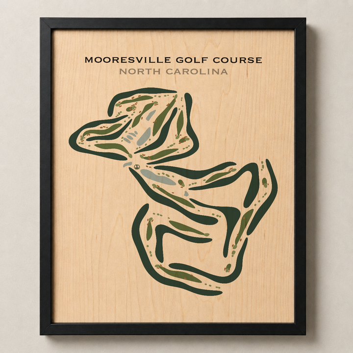 Mooresville Golf Course, North Carolina - Printed Golf Courses