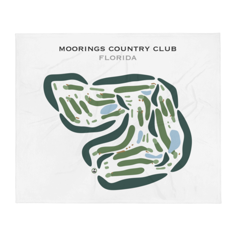Moorings Country Club, Florida - Printed Golf Courses