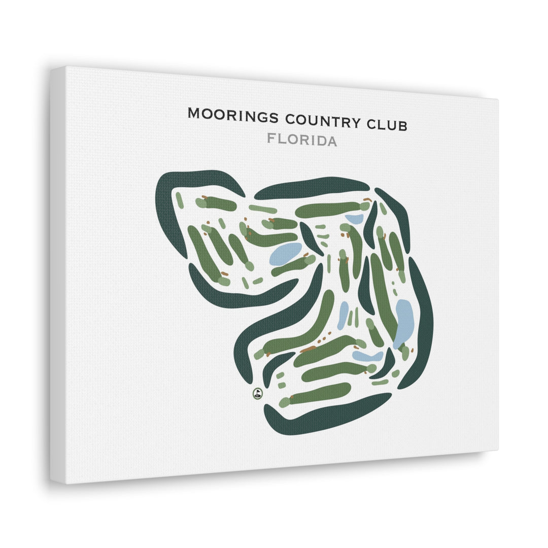 Moorings Country Club, Florida - Printed Golf Courses