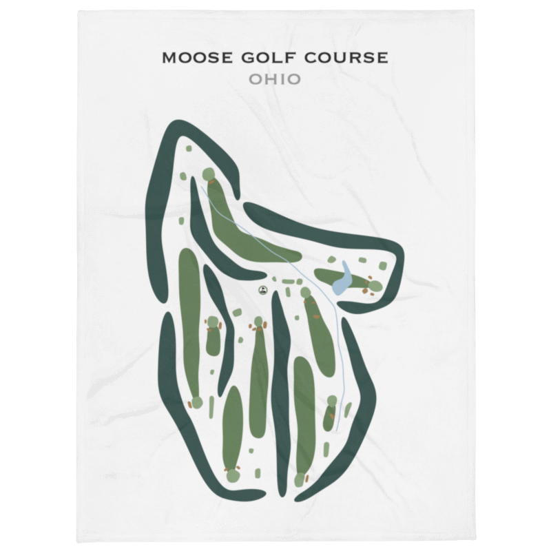 Moose Golf Course, Ohio - Printed Golf Courses