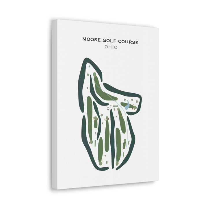 Moose Golf Course, Ohio - Printed Golf Courses