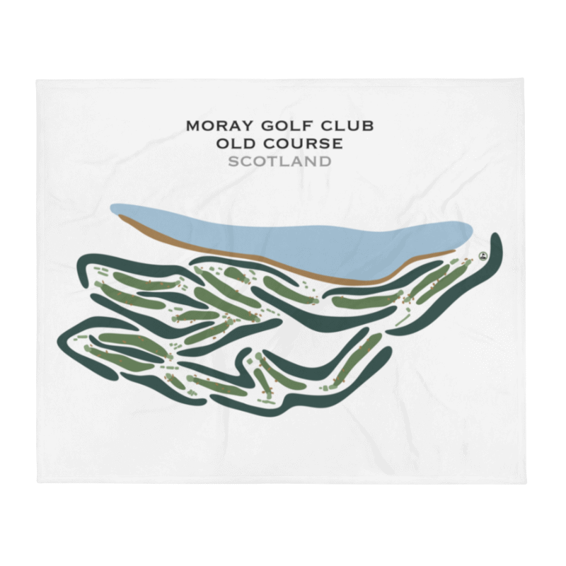 Moray Golf Club Old Course, Scotland - Printed Golf Courses