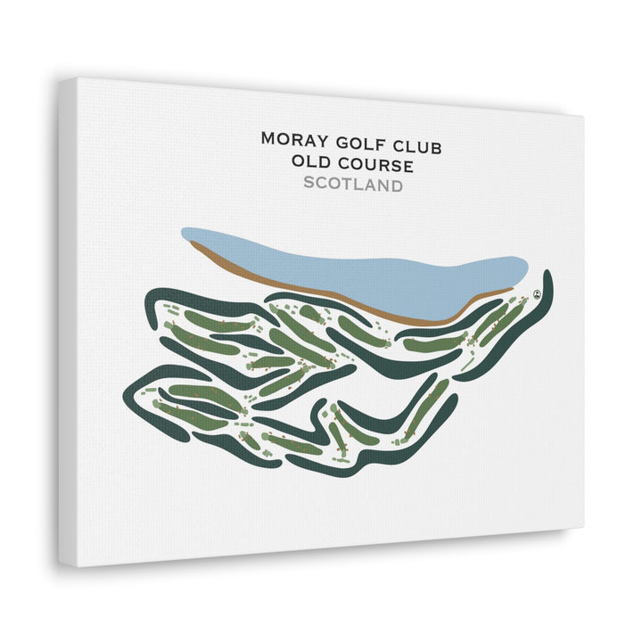 Moray Golf Club Old Course, Scotland - Printed Golf Courses