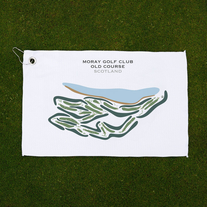 Moray Golf Club Old Course, Scotland - Printed Golf Courses