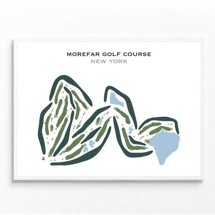 Morefar Golf Course, New York - Printed Golf Courses