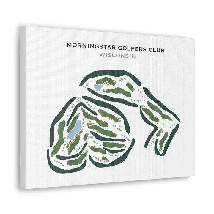 Morningstar Golfers Club, Wisconsin - Printed Golf Courses