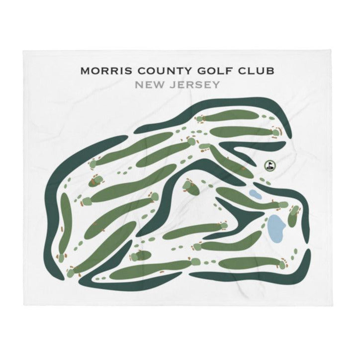 Morris County Golf Club, New Jersey - Printed Golf Courses - Golf Course Prints