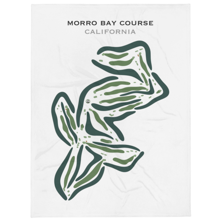 Morro Bay Golf Course, California - Printed Golf Courses