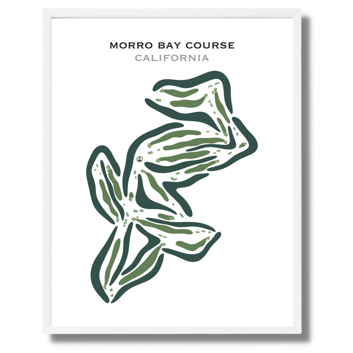 Morro Bay Golf Course, California - Printed Golf Courses