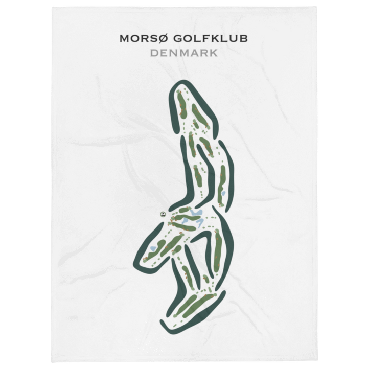 Morsø Golfklub, Denmark - Printed Golf Courses