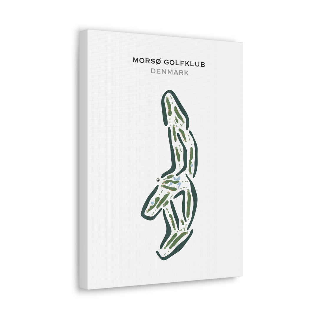 Morsø Golfklub, Denmark - Printed Golf Courses