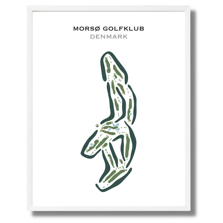 Morsø Golfklub, Denmark - Printed Golf Courses