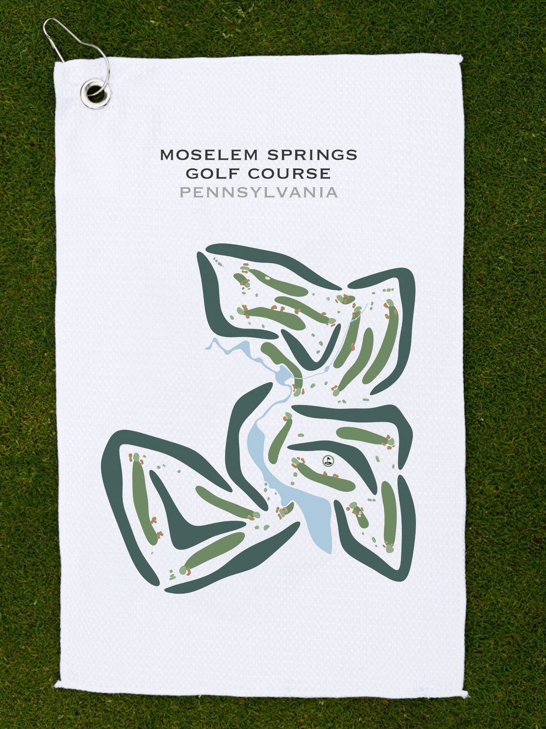 Moselem Springs Golf Course, Pennsylvania - Printed Golf Courses