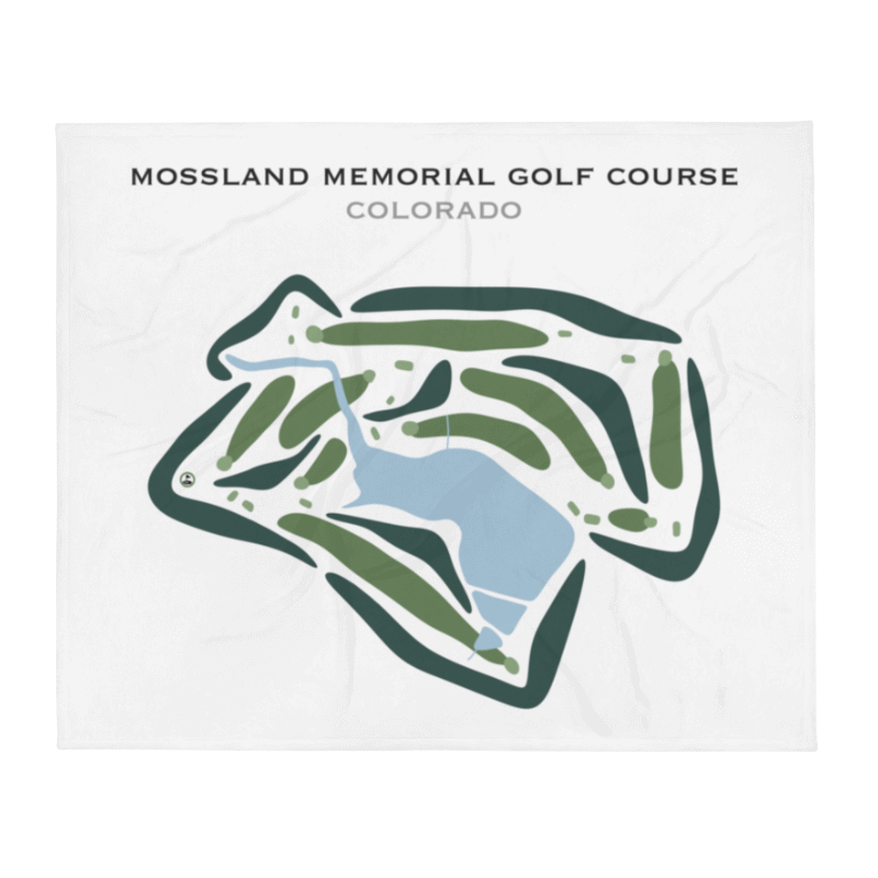 Mossland Memorial Golf Course, Colorado - Printed Golf Courses