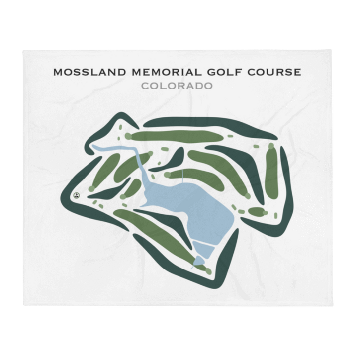 Mossland Memorial Golf Course, Colorado - Printed Golf Courses