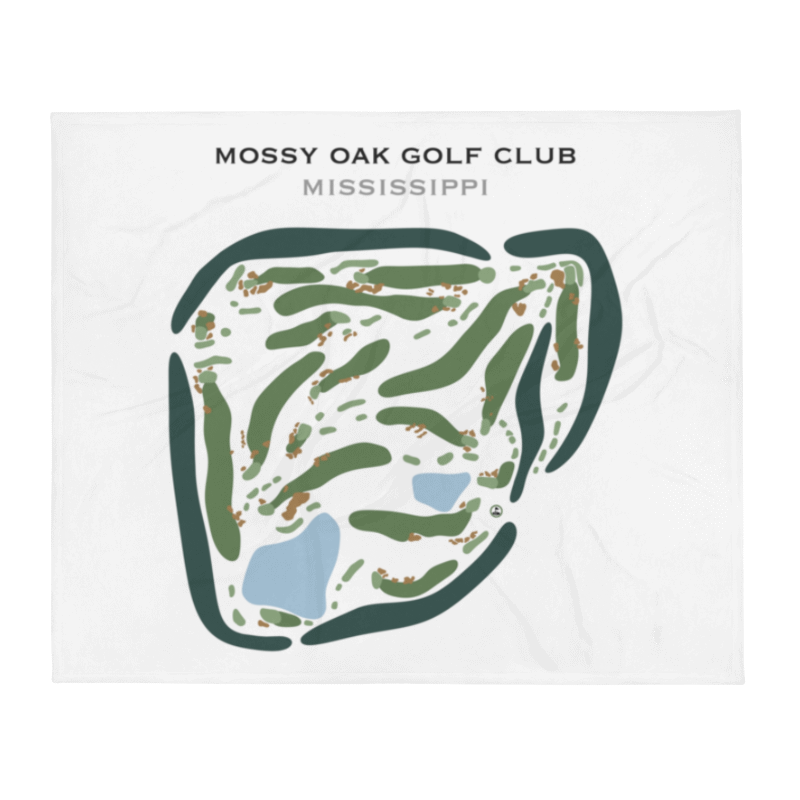 Mossy Oak Golf Club, Mississippi - Printed Golf Courses