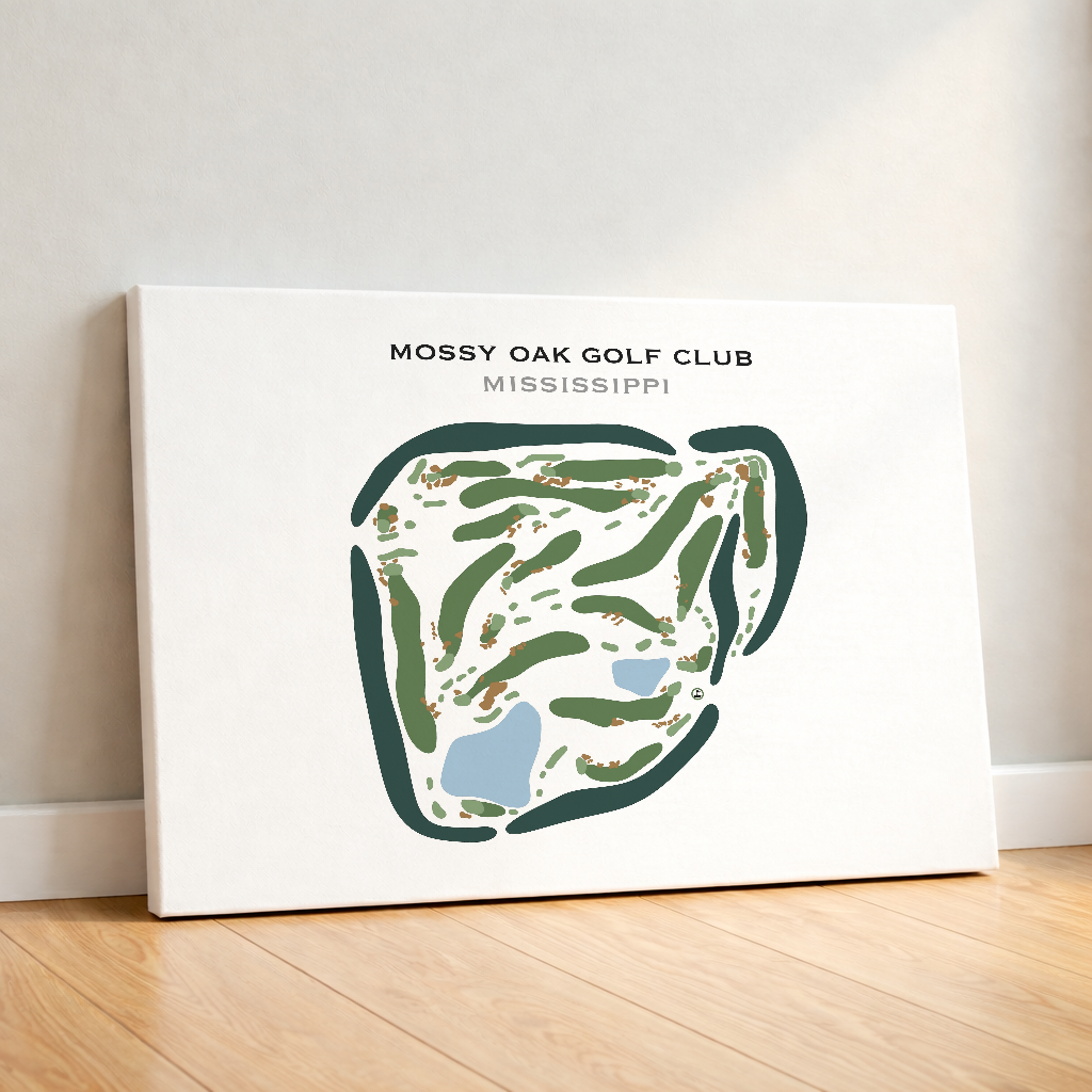 Mossy Oak Golf Club, Mississippi - Printed Golf Courses