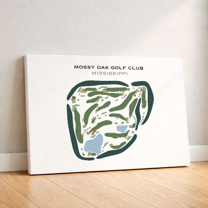 Mossy Oak Golf Club, Mississippi - Printed Golf Courses