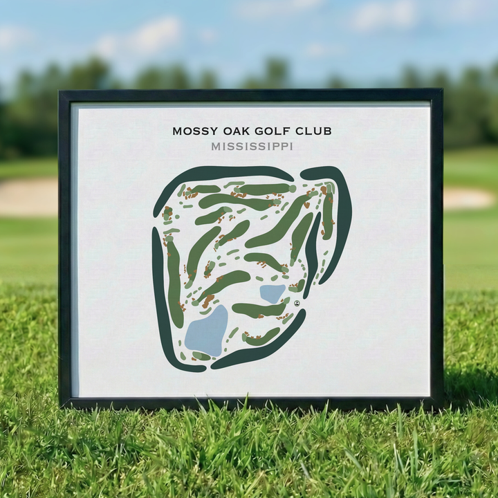 Mossy Oak Golf Club, Mississippi - Printed Golf Courses