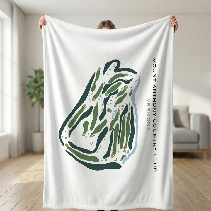 Mount Anthony Country Club, Vermont - Printed Golf Course