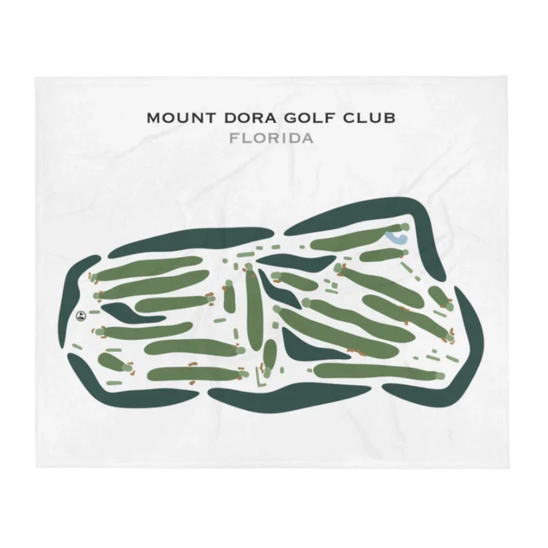 Mount Dora Golf Club, Florida - Printed Golf Courses
