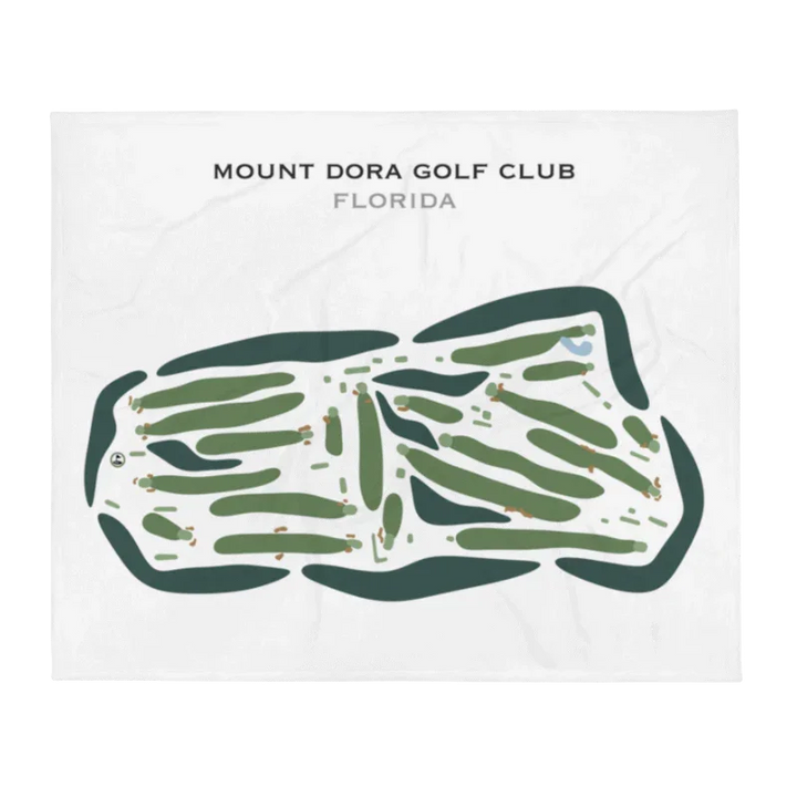 Mount Dora Golf Club, Florida - Printed Golf Courses