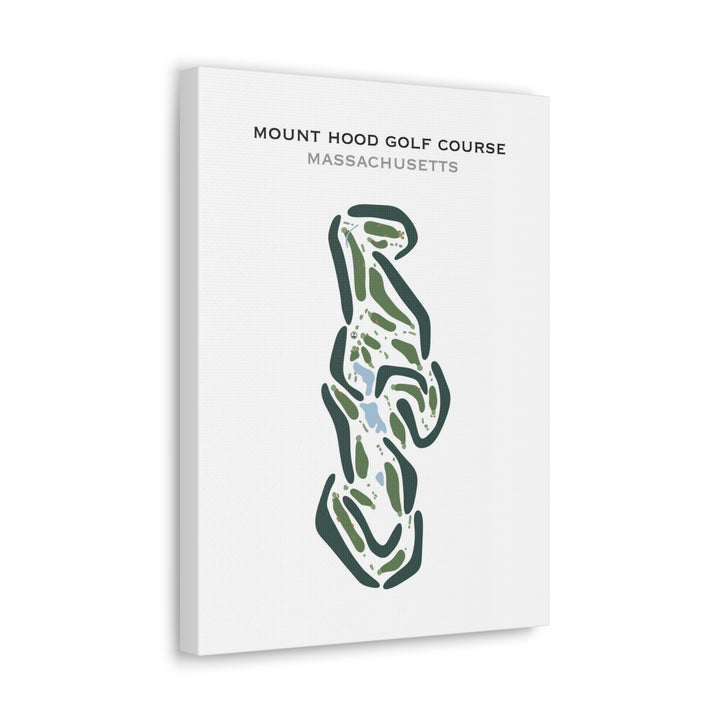 Mount Hood Golf Course, Massachusetts - Printed Golf Courses