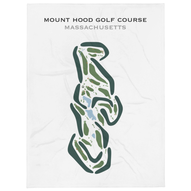 Mount Hood Golf Course, Massachusetts - Printed Golf Courses