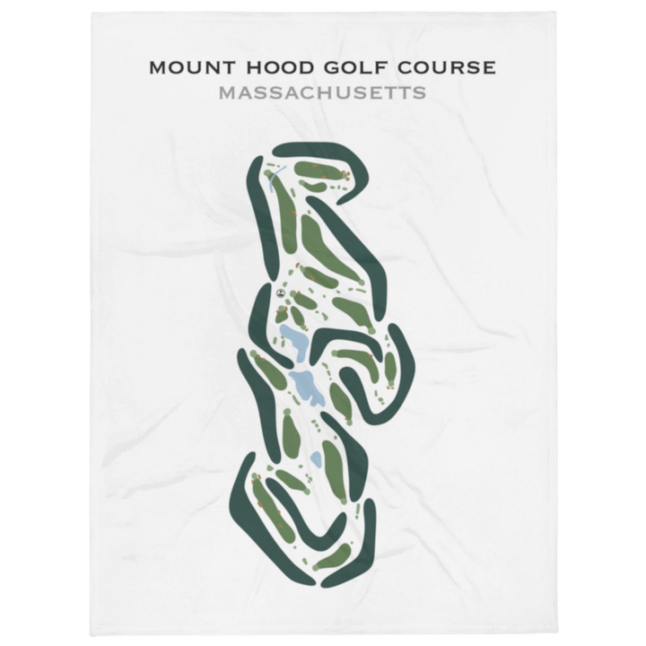 Mount Hood Golf Course, Massachusetts - Printed Golf Courses