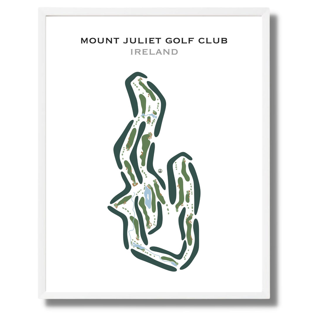 Mount Juliet Golf Club, Ireland - Printed Golf Courses
