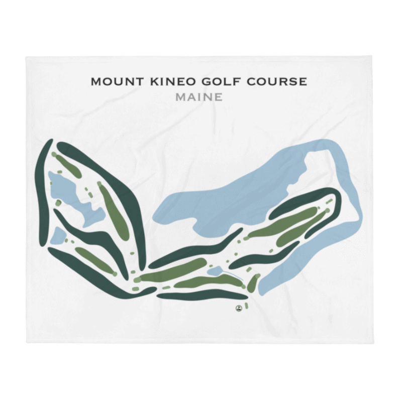 Mount Kineo Golf Course, Maine - Printed Golf Courses