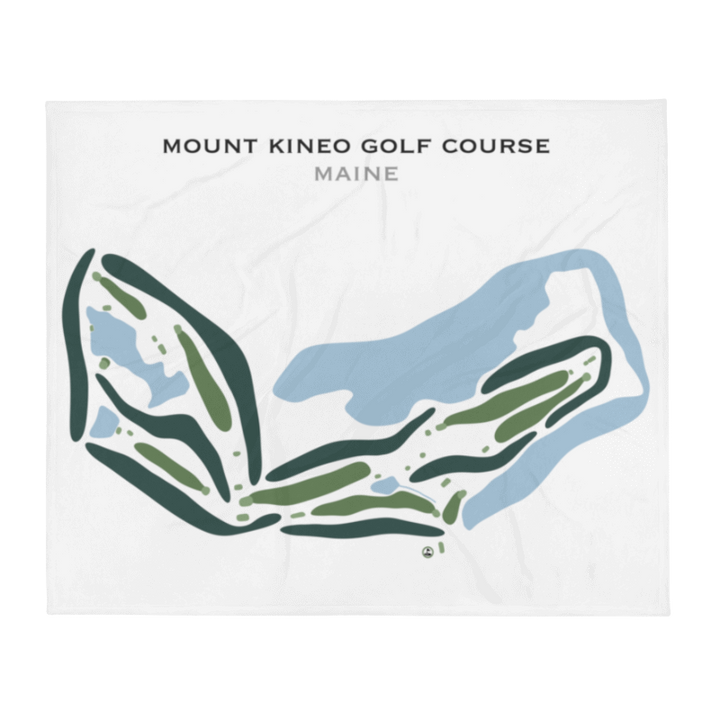 Mount Kineo Golf Course, Maine - Printed Golf Courses