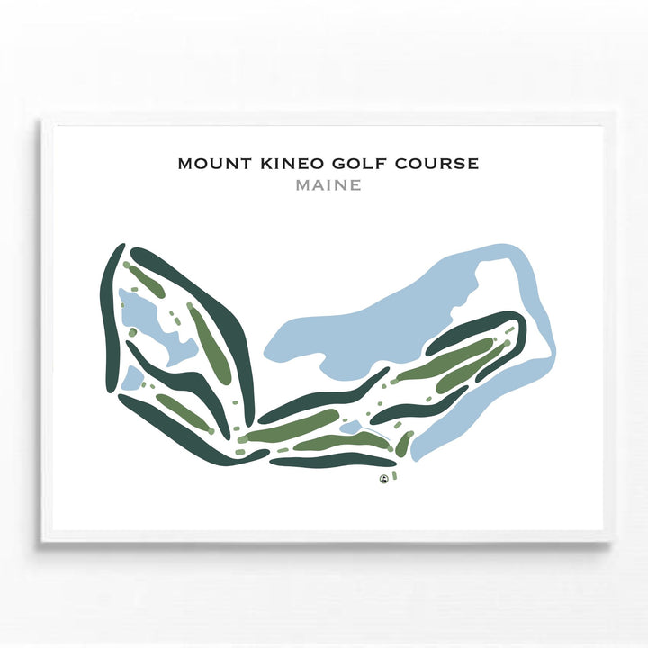 Mount Kineo Golf Course, Maine - Printed Golf Courses