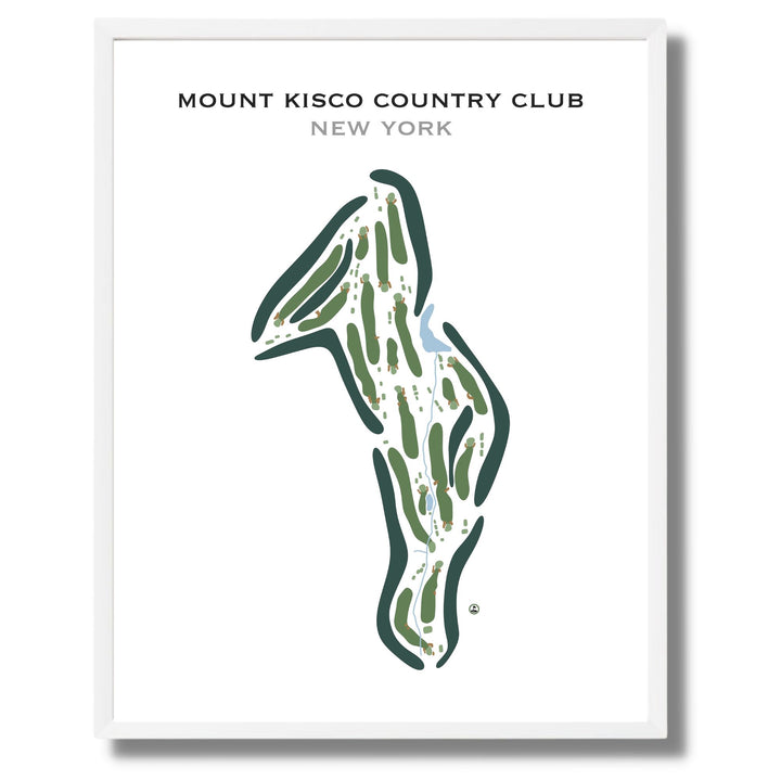 Mount Kisco Country Club, New York - Printed Golf Courses