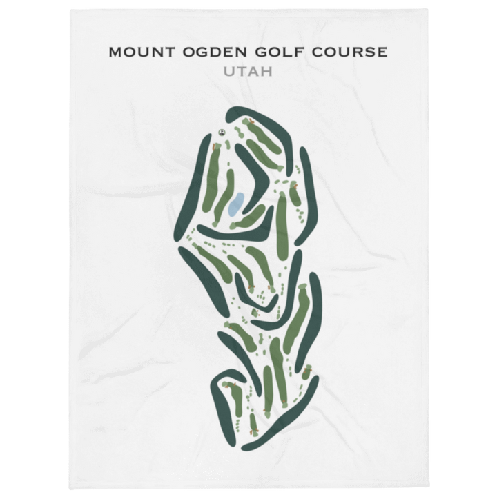 Mount Ogden Golf Course, Utah - Printed Golf Courses