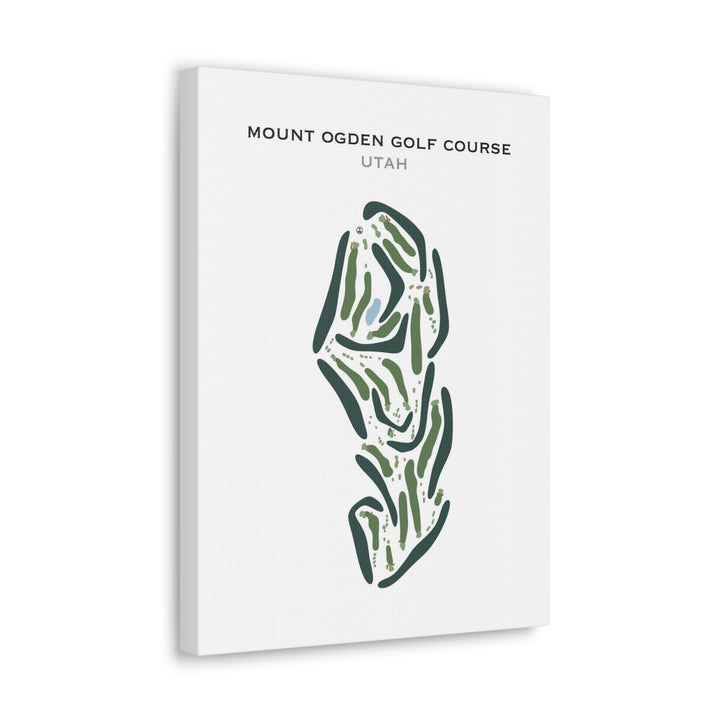 Mount Ogden Golf Course, Utah - Printed Golf Courses