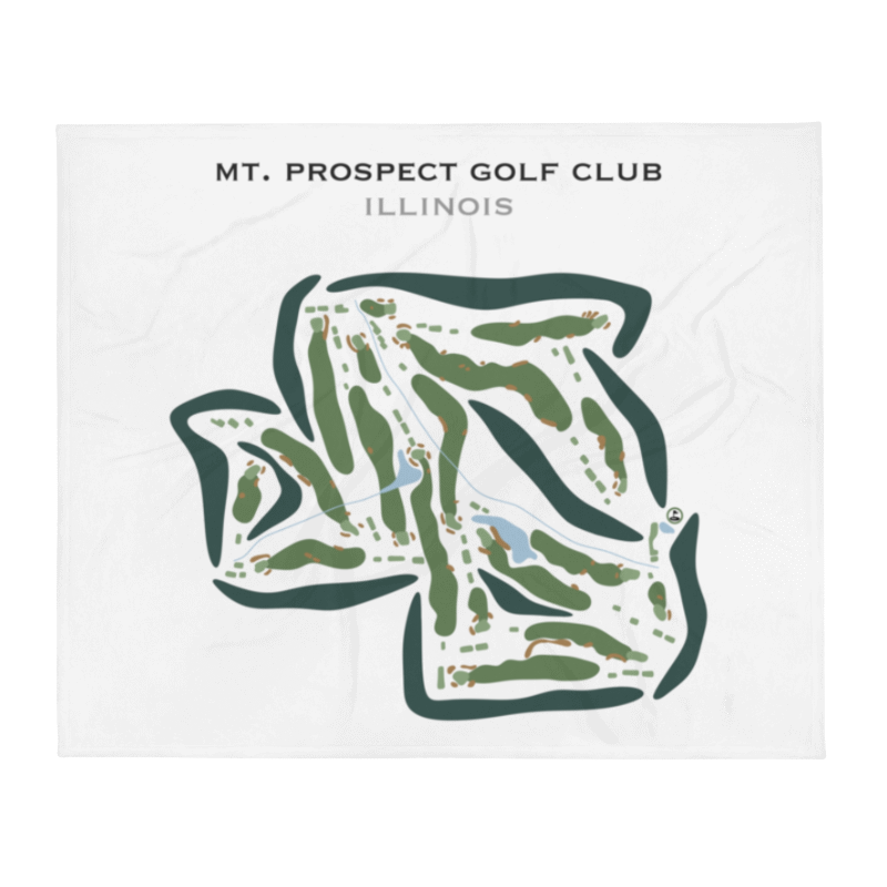 Mt. Prospect Golf Course, Illinois - Printed Golf Courses