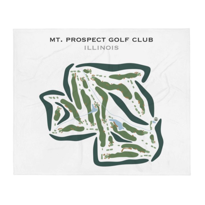 Mt. Prospect Golf Course, Illinois - Printed Golf Courses