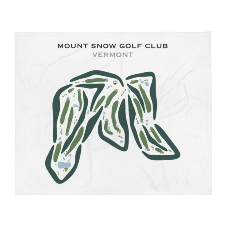 Mount Snow Golf Club, Vermont - Printed Golf Courses