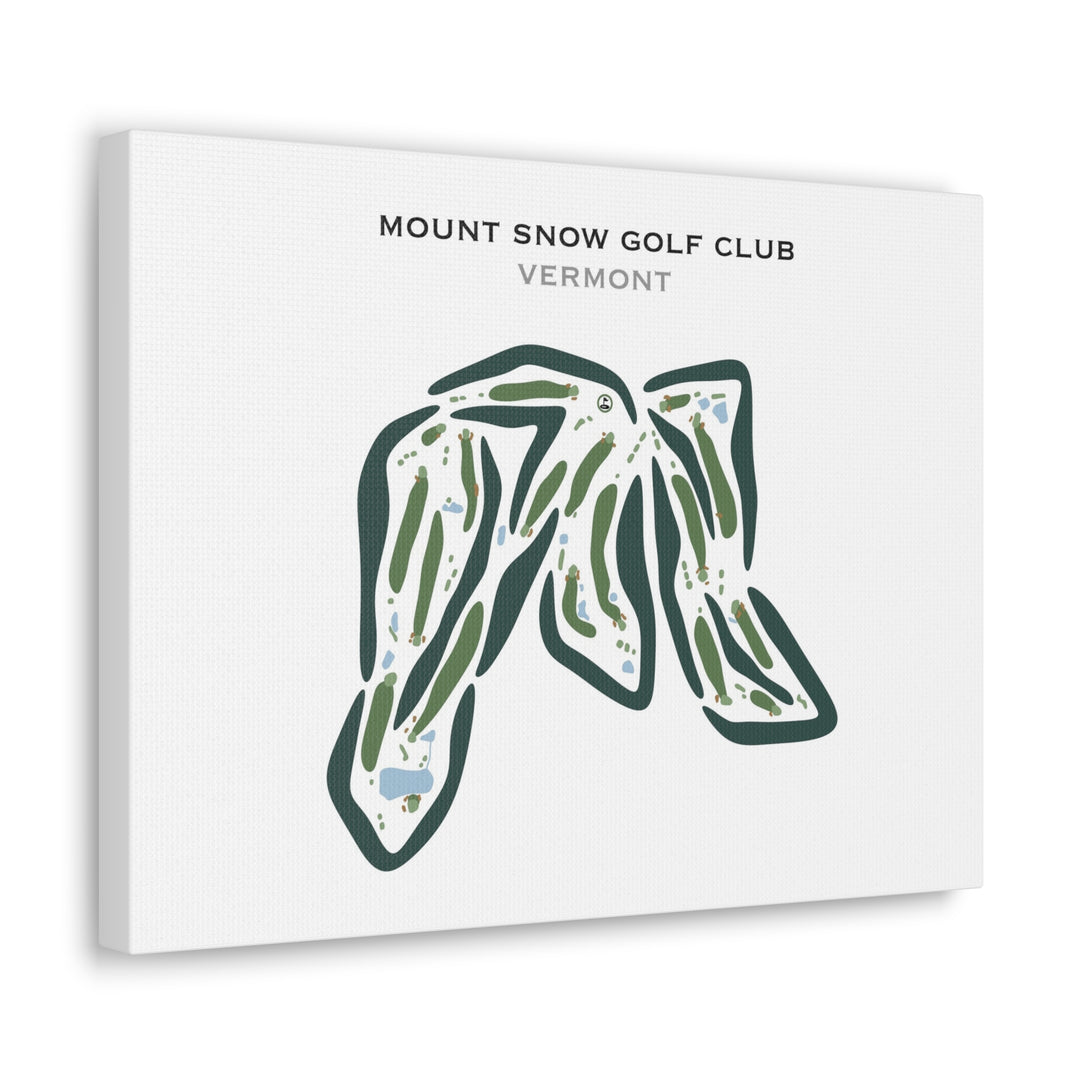 Mount Snow Golf Club, Vermont - Printed Golf Courses