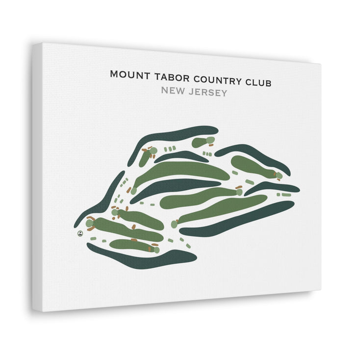 Mount Tabor Country Club, New Jersey - Printed Golf Course